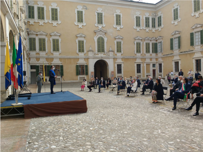 Colorno: inaugurata la mostra delle Porcellane dei Duchi di Parma