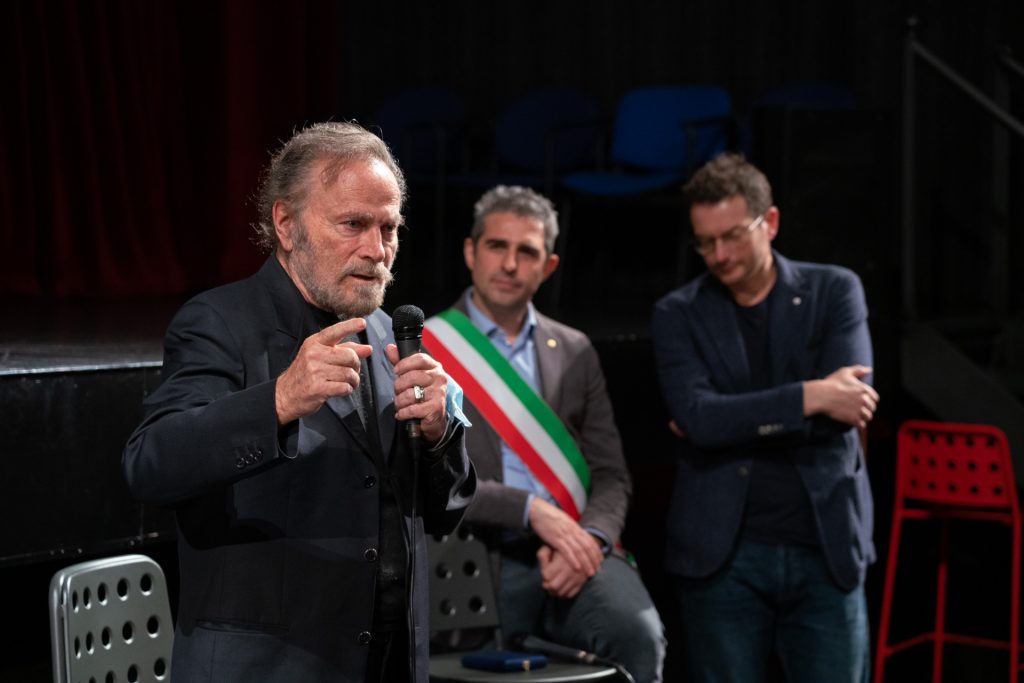 Il sigillo di Parma a Franco Nero durante il Parma Film Festival 2021