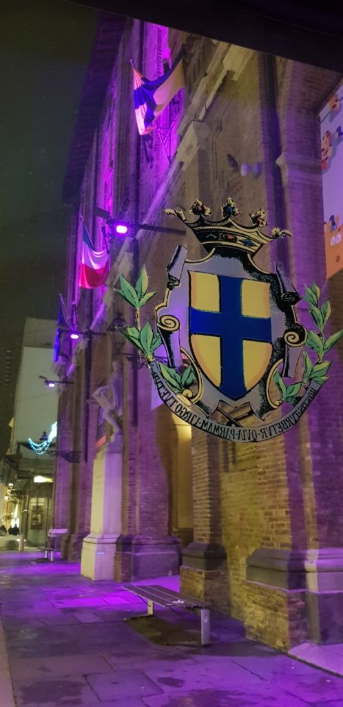 Parma in viola per la giornata mondiale della prematurità