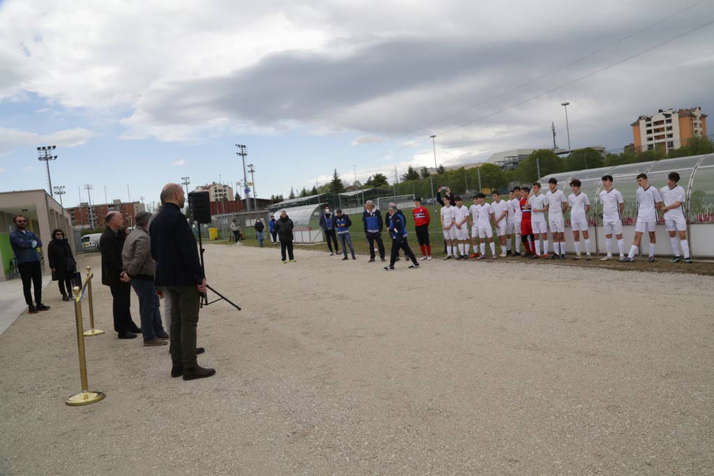 Terminati i lavori per la realizzazione del nuovo blocco spogliatoi a servizio dei tre campi dal calcio del complesso sportivo Enrico Catuzzi