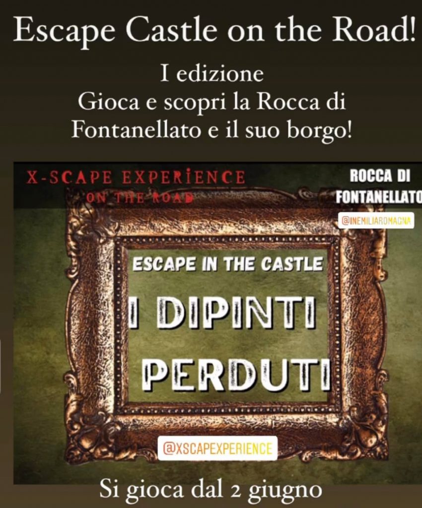 Il primo Escape Castle (on the road)  tra Castelli del Ducato e Borghi Storici
