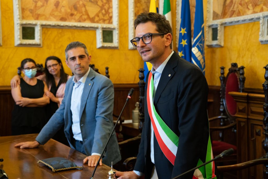 In Municipio la proclamazione ufficiale del nuovo sindaco di Parma Michele Guerra