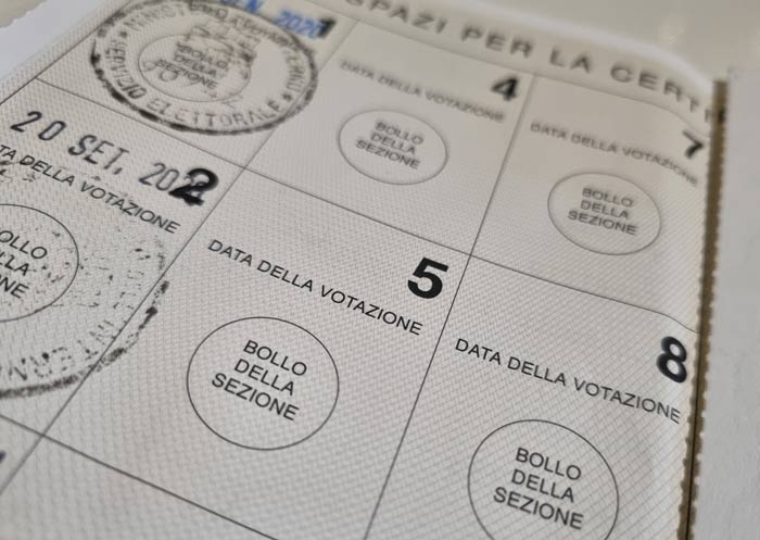 Politiche 25/09/2022, seggi aperti dalle ore 7 alle 23