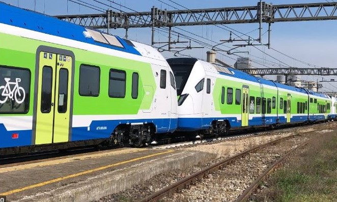 Il viaggio inaugurale del Colleoni, il nuovo treno verde, ferma a Parma. Nuova mobilità per i pendolari da Colorno, Mezzani e San Polo