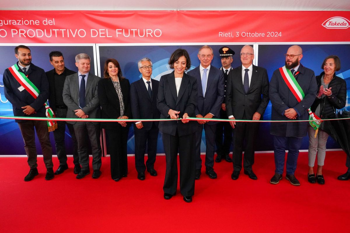 Takeda in Italia, Rieti al centro dell’innovazione biofarmaceutica Takeda in Italia, Rieti al centro dell’innovazione biofarmaceutica