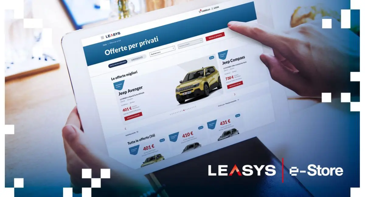 Arriva Leasys E-Store, il nuovo marketplace digitale Arriva Leasys E-Store, il nuovo marketplace digitale