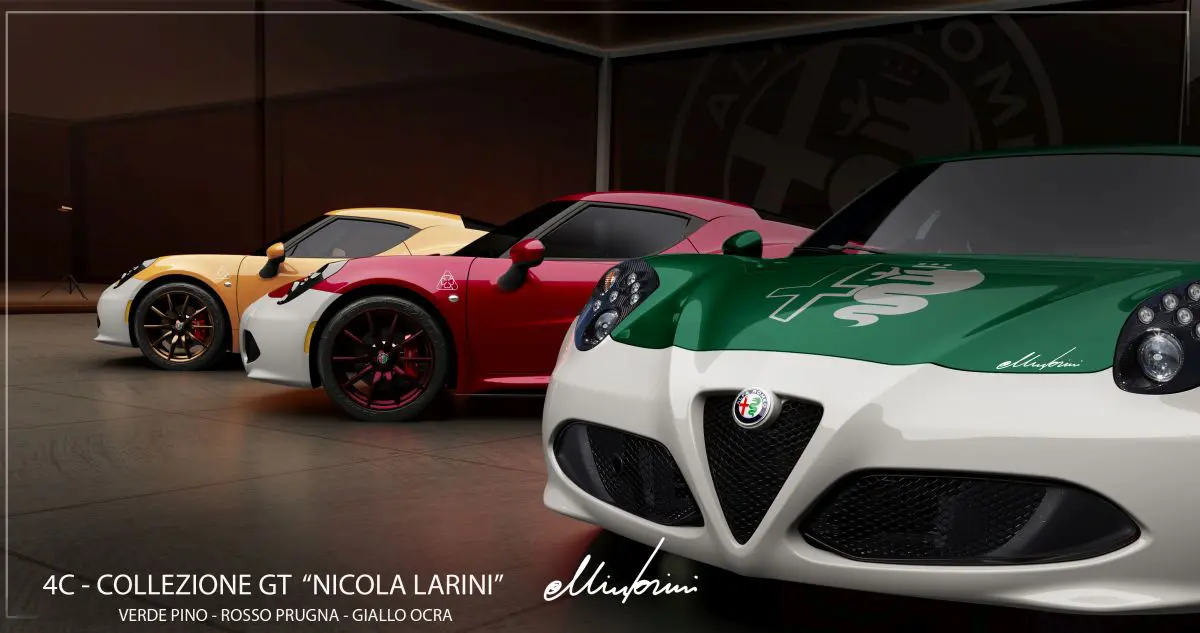 Stellantis Heritage presenta 4C – Collezione GT “Nicola Larini” Stellantis Heritage presenta 4C – Collezione GT “Nicola Larini”
