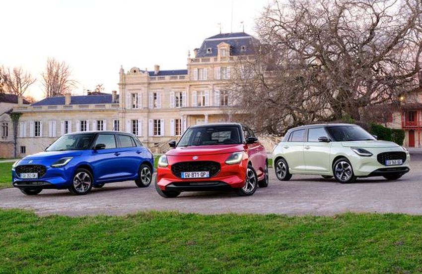 Suzuki Swift Hybrid auto dell’anno RJC 2025 in Giappone