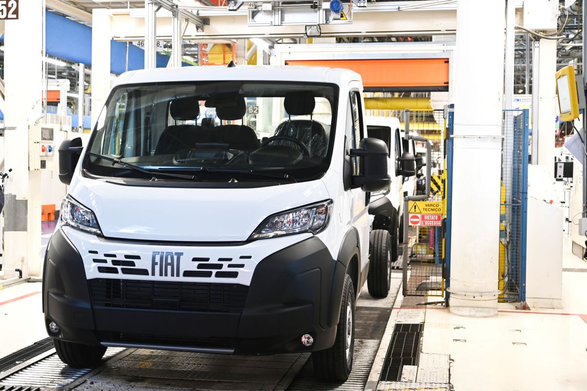 Fiat E-Ducato,il primo large van elettrico Stellantis prodotto ad Atessa