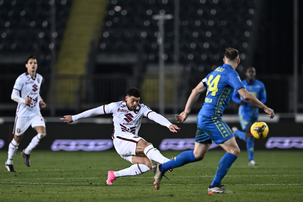 Al Castellani decide una magia di Adams, Empoli-Torino 0-1 Al Castellani decide una magia di Adams, Empoli-Torino 0-1
