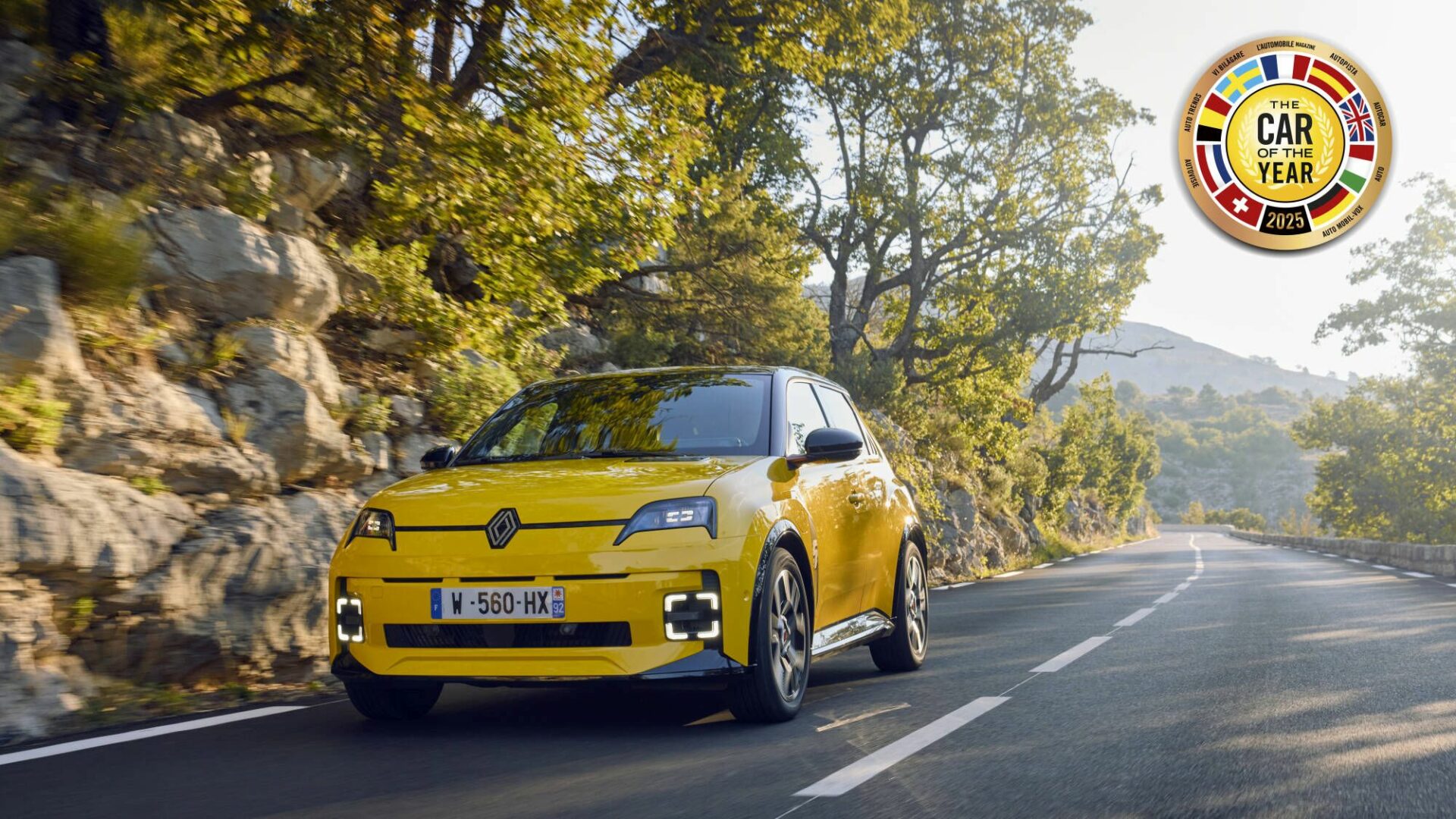 Renault 5 E-Tech Electric Auto dell’Anno 2025 Renault 5 E-Tech Electric Auto dell’Anno 2025
