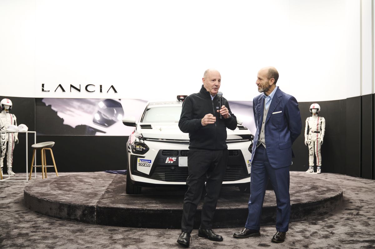 Lancia e Miki Biasion conquistano il Motor Show di Bruxelles