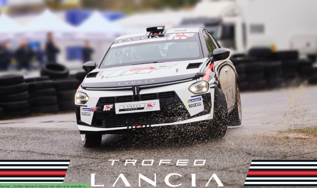 Trofeo Lancia, il ritorno nei rally è in grande stile Trofeo Lancia, il ritorno nei rally è in grande stile