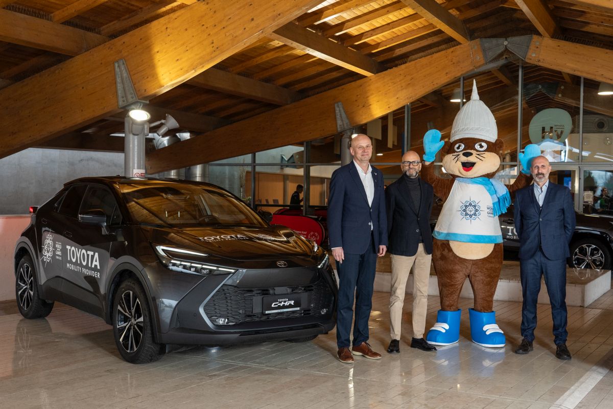 Toyota consegna prime vetture per Special Olympics Torino 2025