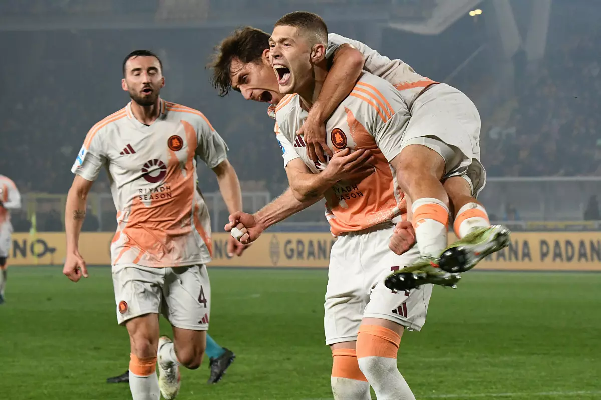 Continua la rimonta della Roma, Dovbyk-gol e vittoria a Lecce