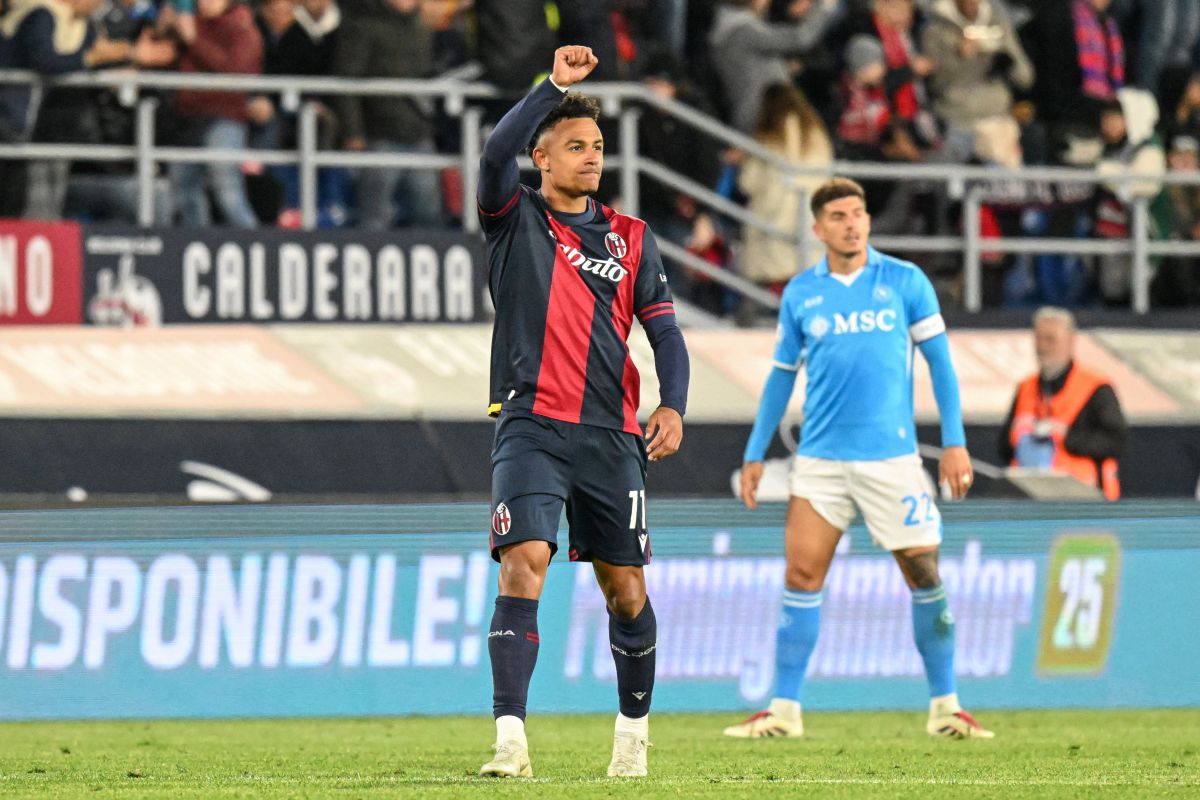 Il Napoli frena a Bologna e l’Inter resta in testa a +3