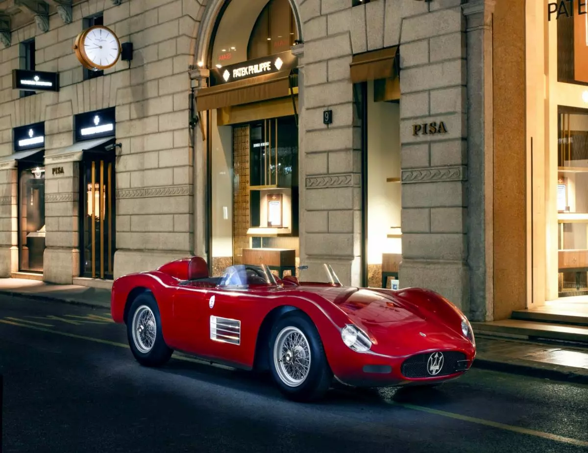 Maserati 200S in mostra presso l’Automotive Gallery Larusmiani