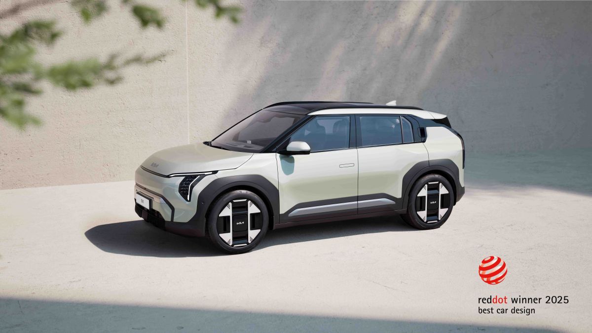 Kia EV3 si aggiudica il premio Red Dot “Best of the Best” Kia EV3 si aggiudica il premio Red Dot “Best of the Best”