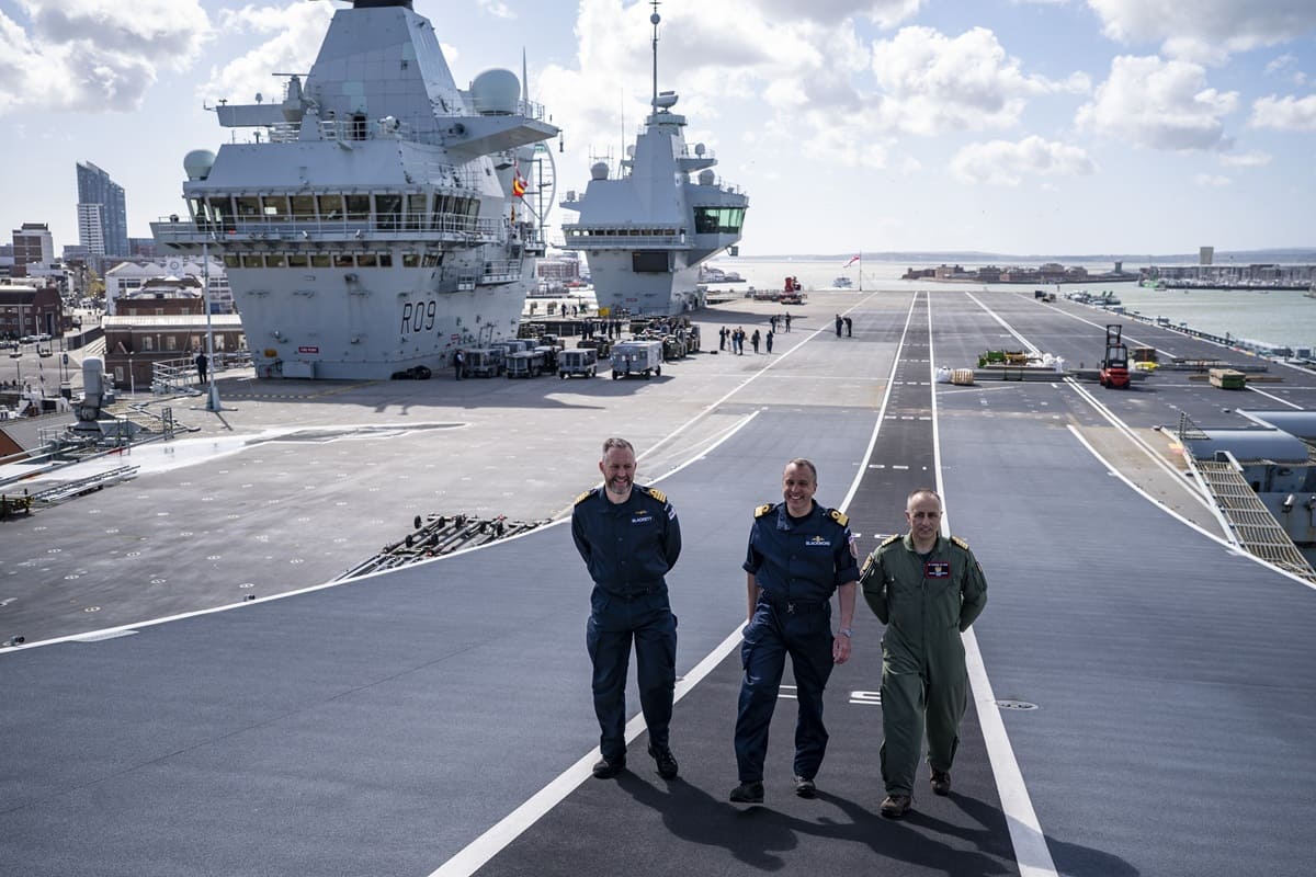 Carrier Strike UK Royal Navy pronto a dispiegamento Indo-Pacifico Carrier Strike UK Royal Navy pronto a dispiegamento Indo-Pacifico