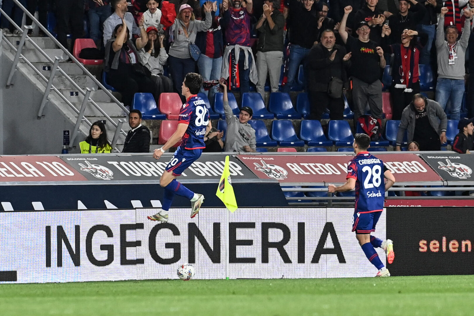 Il Bologna batte 2-1 l’Empoli e vola in finale di Coppa Italia Il Bologna batte 2-1 l’Empoli e vola in finale di Coppa Italia