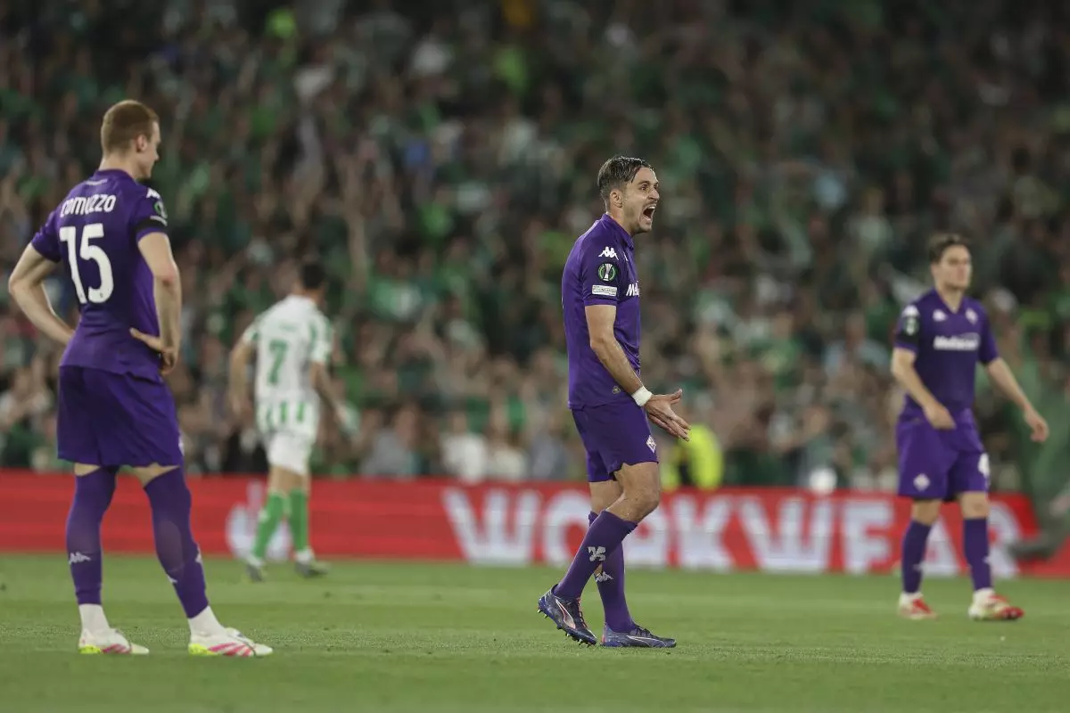 Andata semifinale Conference, Fiorentina battuta 2-1 dal Betis
