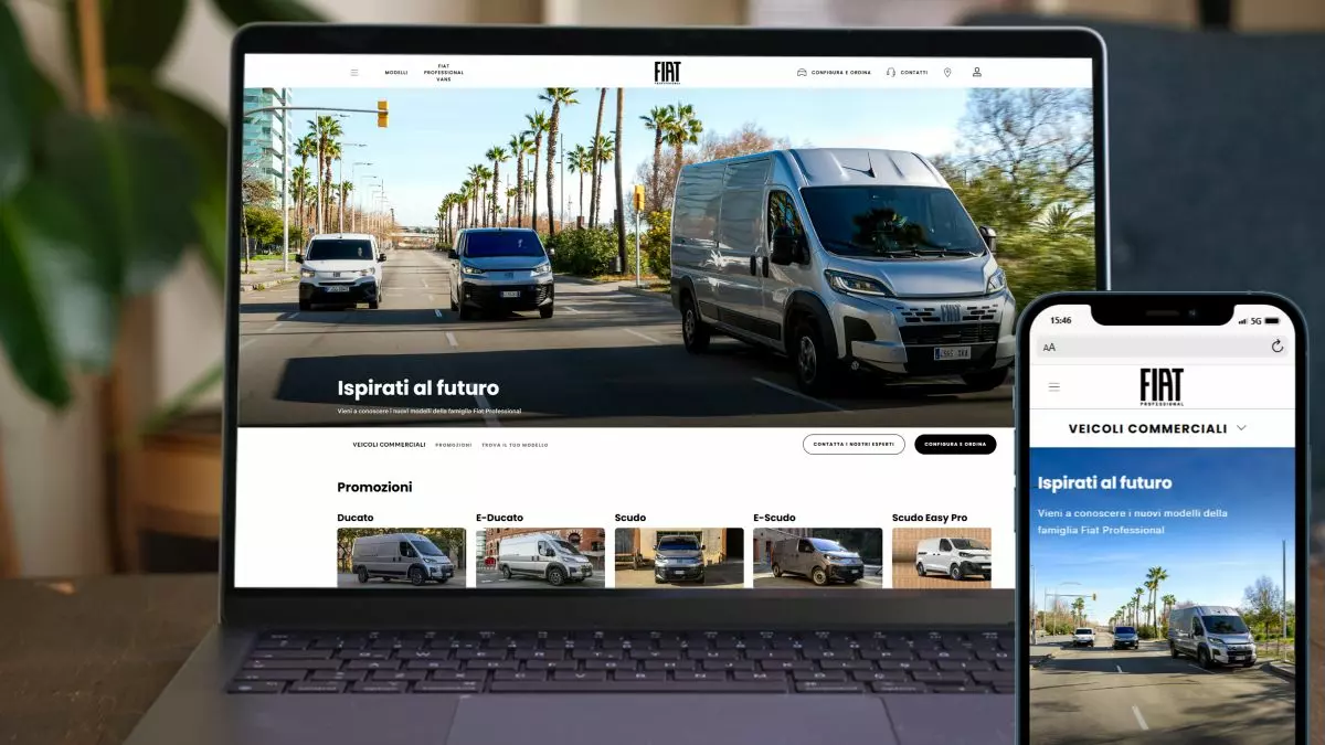 Fiat Professional apre il nuovo sito web Fiat Professional apre il nuovo sito web