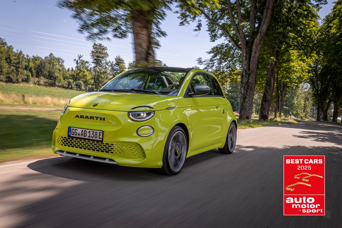 Abarth 500e “Miglior Mini Car” per “Auto Motor und Sport” Abarth 500e “Miglior Mini Car” per “Auto Motor und Sport”