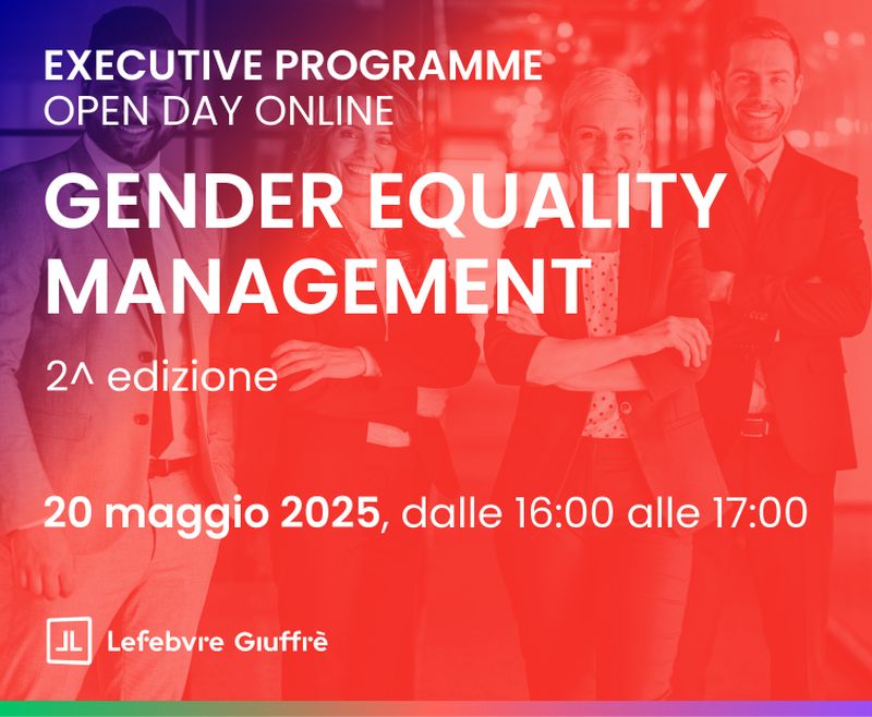 Pari opportunità in azienda, torna il master in Gender Equality