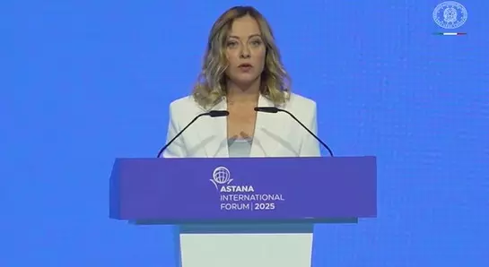 Meloni “Momento storico nelle relazioni tra Italia e Asia centrale”