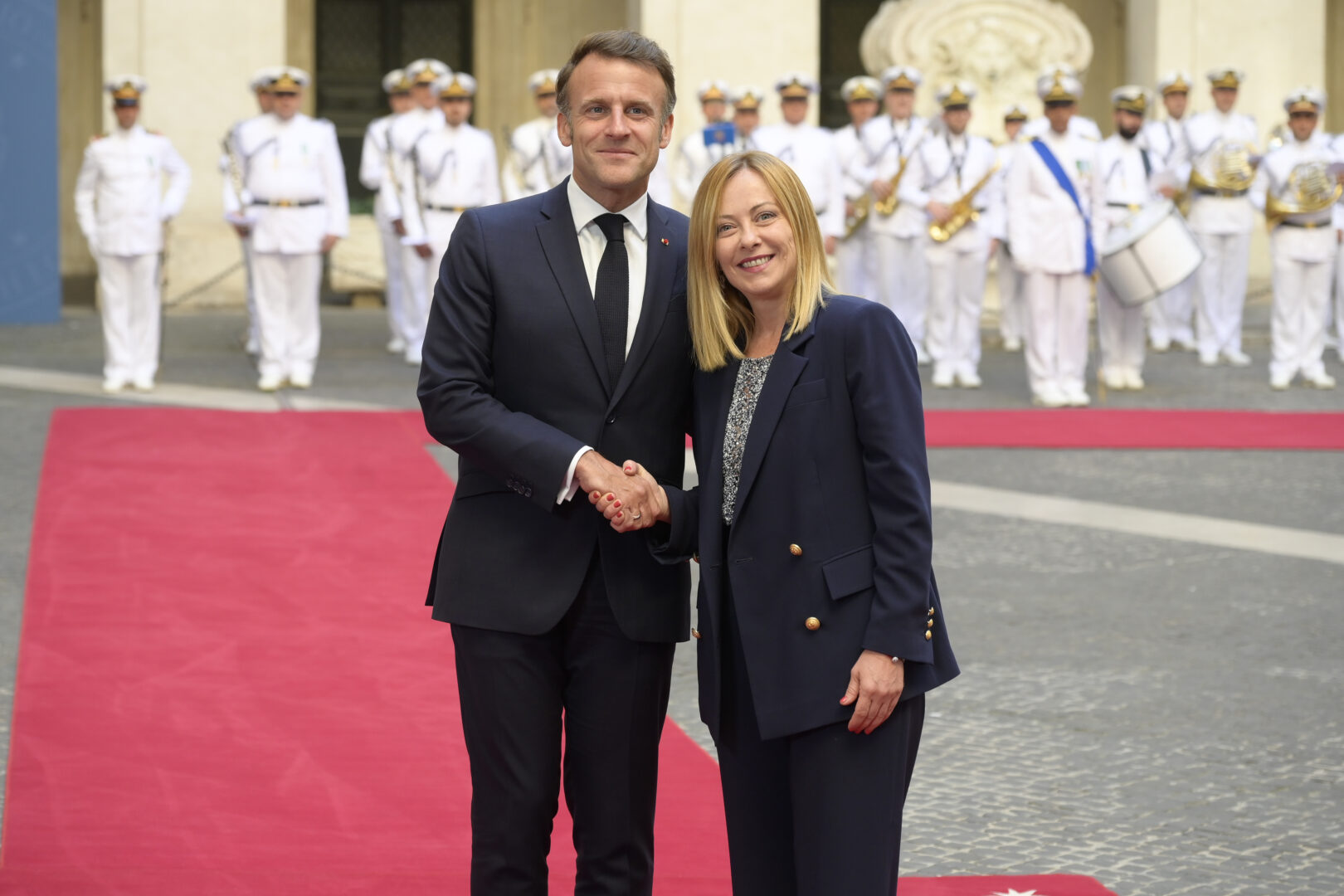 Concluso il bilaterale Meloni-Macron “Impegno comune per un’Europa sovrana” Concluso il bilaterale Meloni-Macron “Impegno comune per un’Europa sovrana”