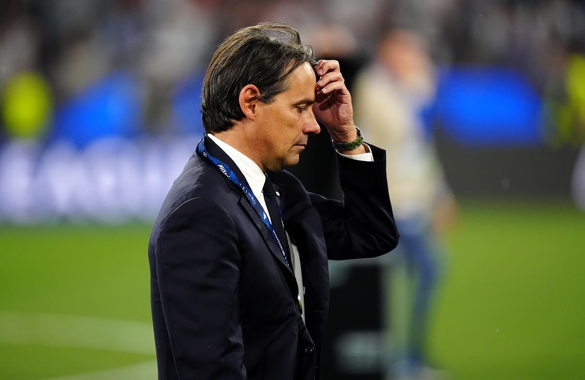 Disfatta Inter in finale di Champions, Inzaghi “Zero titoli, ma bravissimi lo stesso” Disfatta Inter in finale di Champions, Inzaghi “Zero titoli, ma bravissimi lo stesso”