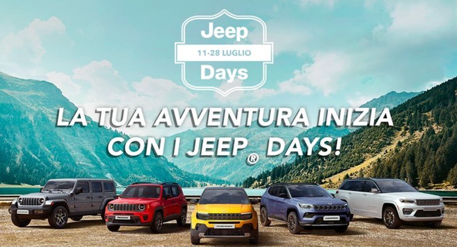 Tornano i “Jeep Days” Tornano i “Jeep Days”