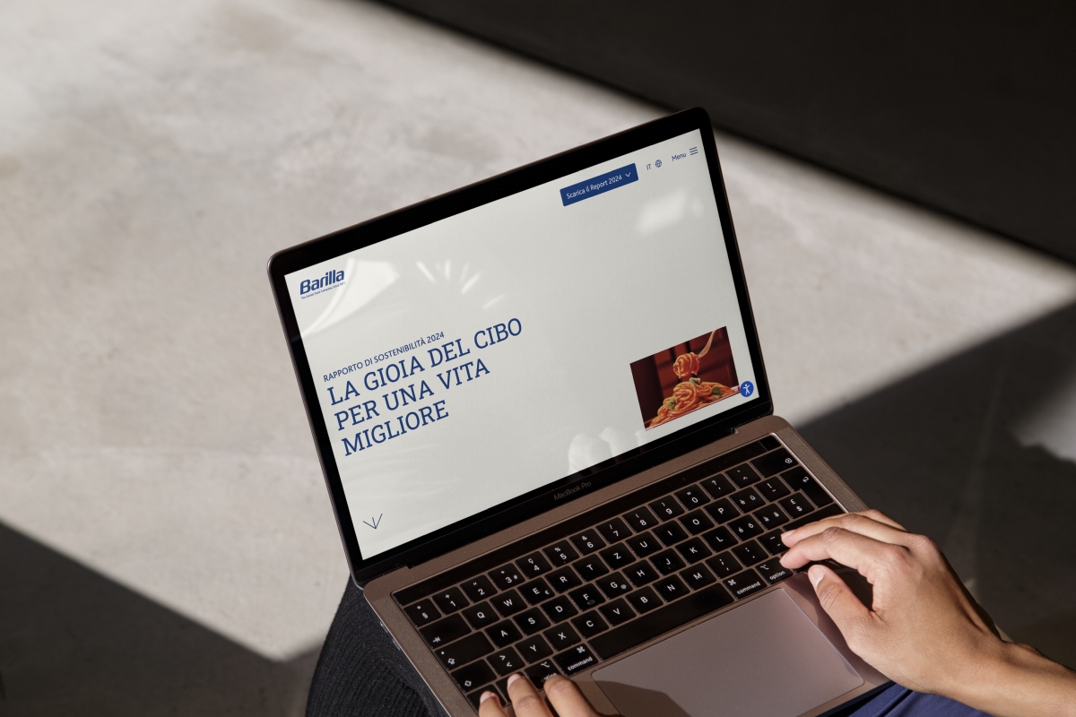 Barilla lancia il nuovo minisito sul Report di Sostenibilità 2024