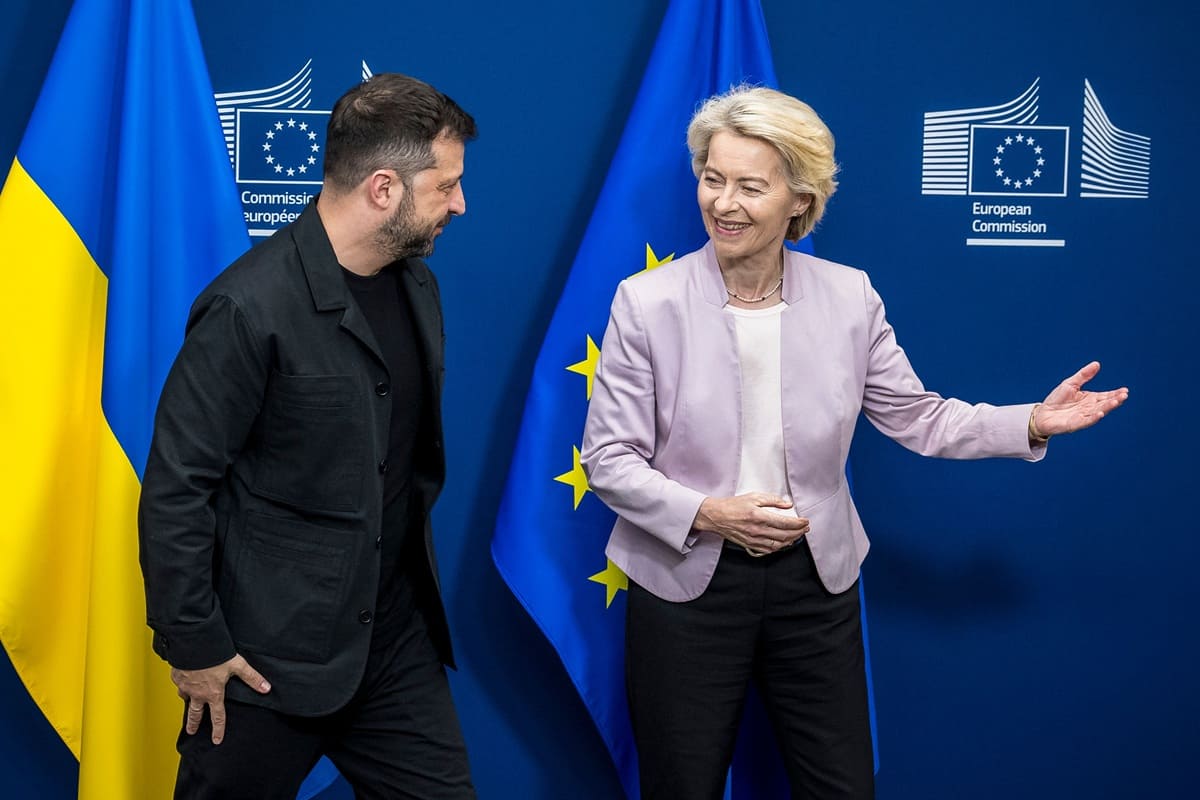 Zelensky a Bruxelles “Putin fermi le uccisioni, serve negoziato reale”, von der Leyen “Ue sempre al fianco dell’Ucraina” Zelensky a Bruxelles “Putin fermi le uccisioni, serve negoziato reale”, von der Leyen “Ue sempre al fianco dell’Ucraina”