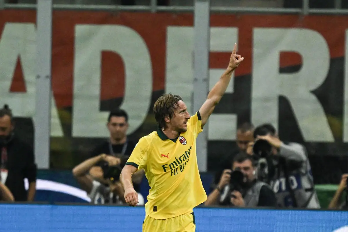 Milan-Bologna 1-0, Modric gol a 40 anni