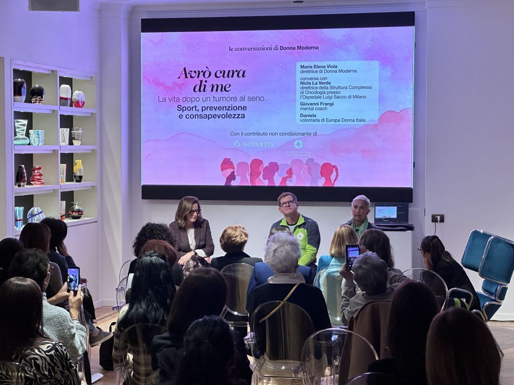 Tumore al seno, l’attività fisica al centro della campagna Novartis