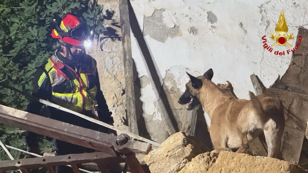 Crolla palazzina a Bagheria, nessun ferito: era disabitata Crolla palazzina a Bagheria, nessun ferito: era disabitata