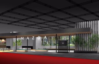 Mazda annuncia nuova versione proprio logo al Japan Mobility Show