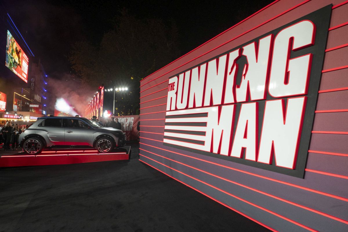 Alpine A290 elettrizza il red carpet all’anteprima del film Running Man