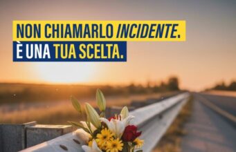ACI, Campagna sicurezza stradale “Non chiamarlo incidente. E’ una tua scelta”