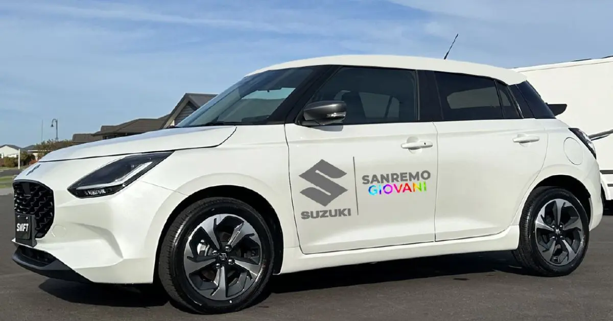 Suzuki è l’auto di Sanremo Giovani