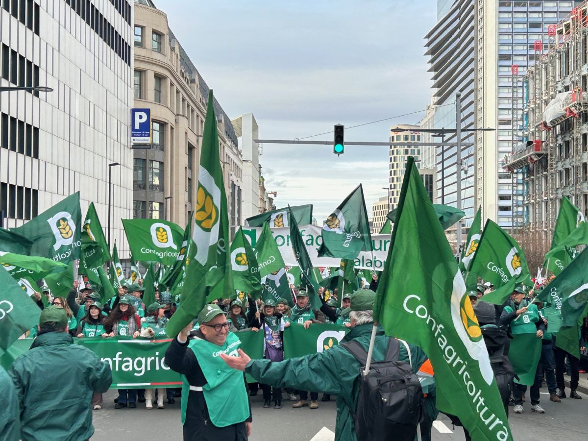 L’agricoltura protesta a Bruxelles, Giansanti “Asset strategico per l’Europa”