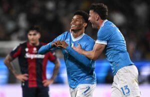 La Supercoppa Italiana va al Napoli, battuto il Bologna 2-0