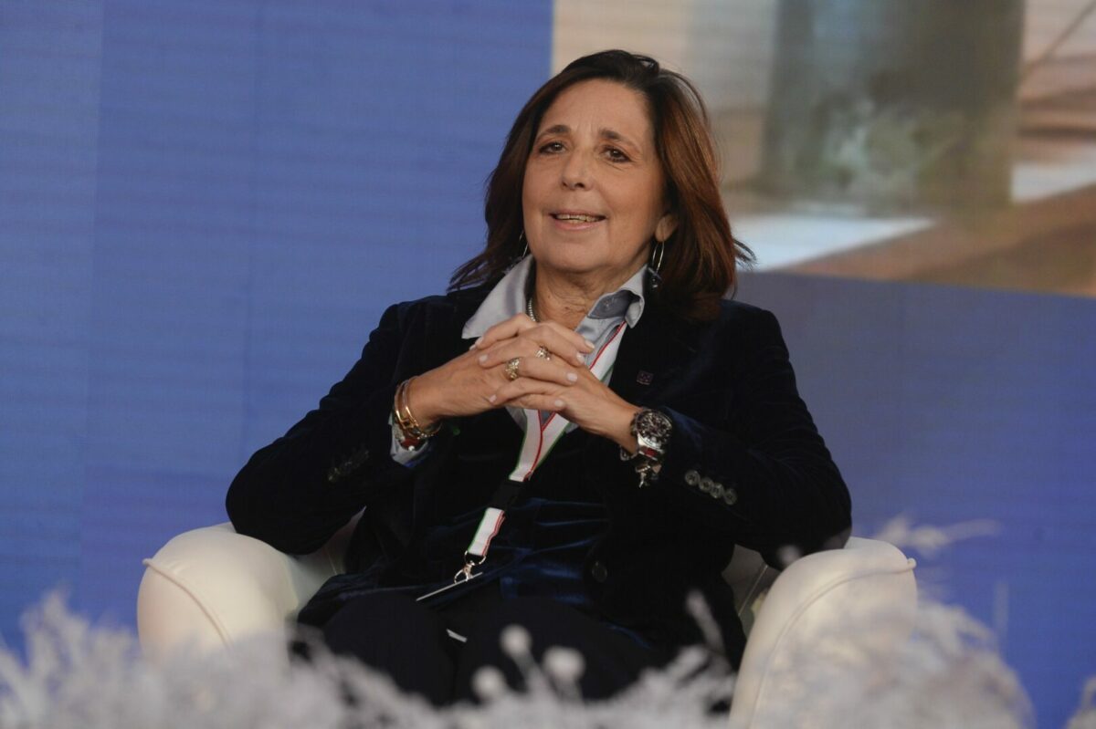 Il sottosegretario alla Difesa Isabella Rauti a Natale con i militari italiani in Gibuti