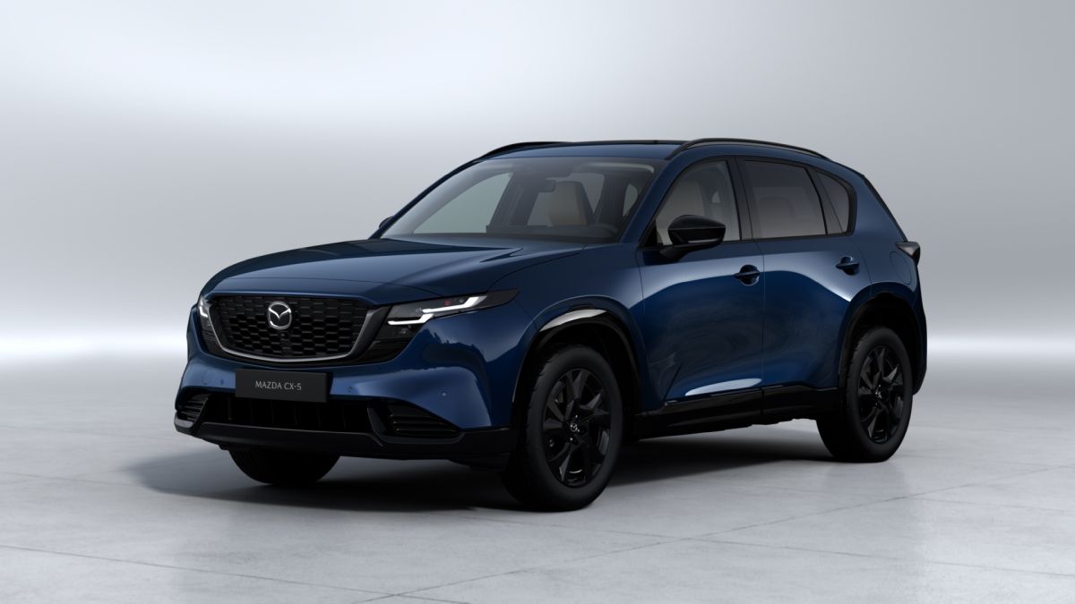 Il Navy Blue entra nella gamma colori Mazda e debutta con la nuova CX-5