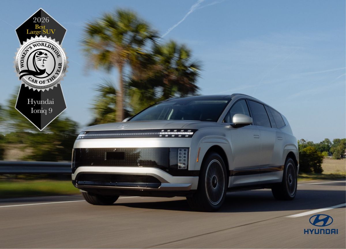 Hyundai Ioniq 9 miglior SUV di grandi dimensioni ai Women’s Worldwide Car Awards