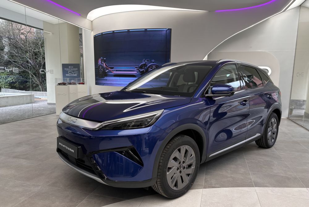 Byd presenta Atto 3 Evo, più autonomia e prestazioni sportive