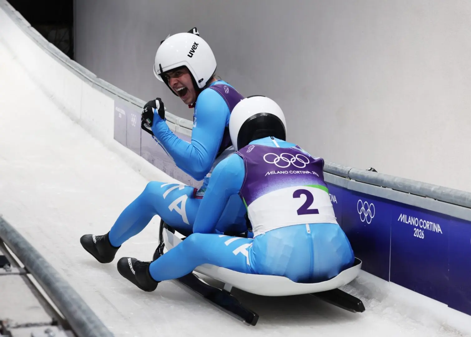Slittino ancora sul podio olimpico, Italia di bronzo nel team relay