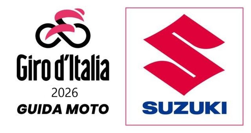 Il Giro d’Italia guida le moto Suzuki