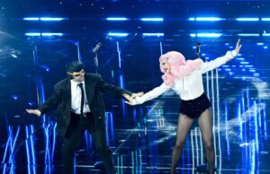 Sanremo, Ditonellapiaga con TonyPitony vince serata cover. Morandi a sorpresa sul palco per duettare con il figlio. Premio alla carriera a Caterina Caselli